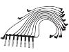 Cables d'allumage Ignition Wire Set:119 150 00 19